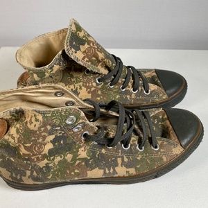 Gas Mask Camo High Top Converse Chuck Taylor
